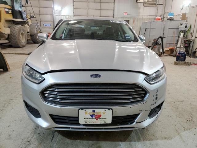 3FA6P0H95ER211846 - 2014 FORD FUSION SE GRAY photo 5