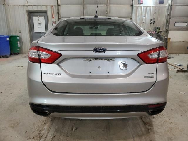 3FA6P0H95ER211846 - 2014 FORD FUSION SE GRAY photo 6