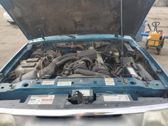 1FTCR14A9TPB42130 - 1996 FORD RANGER SUPER CAB TEAL photo 11