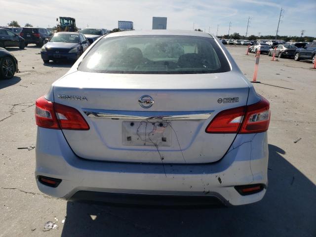 3N1AB7AP8KY429997 - 2019 NISSAN SENTRA S SILVER photo 6