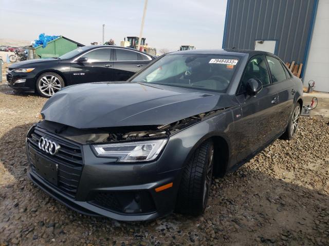 WAUFNAF41KA062643 - 2019 AUDI A4 PRESTIGE GRAY photo 1