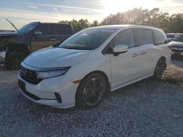 5FNRL6H90NB016857 - 2022 HONDA ODYSSEY ELITE Blanco foto 1