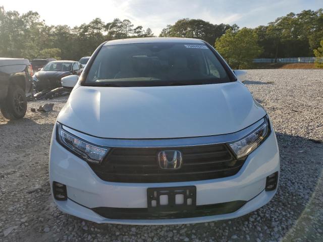 5FNRL6H90NB016857 - 2022 HONDA ODYSSEY ELITE WHITE photo 5