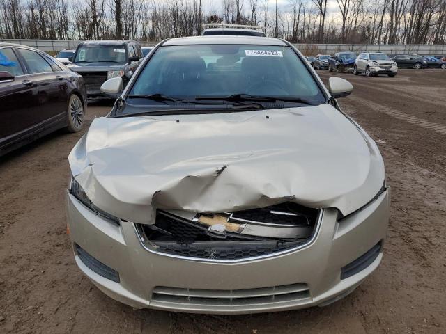 1G1PC5SB2E7205411 - 2014 CHEVROLET CRUZE LT GRAY photo 5