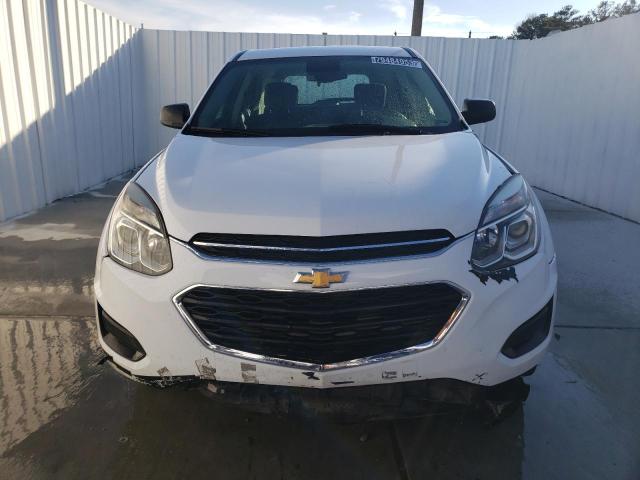 2GNALBEK3H1514871 - 2017 CHEVROLET EQUINOX LS WHITE photo 5