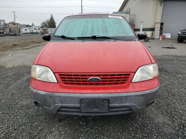 2FMZA51401BB53945 - 2001 FORD WINDSTAR LX RED photo 5