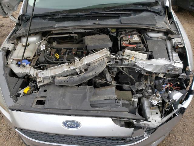 1FADP3E28FL221562 - 2015 FORD FOCUS S SILVER photo 11