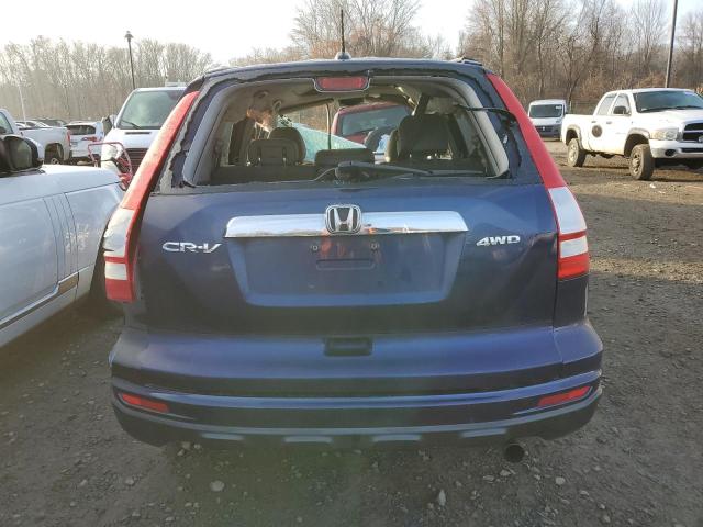 5J6RE4H79AL042291 - 2010 HONDA CR-V EXL BLUE photo 6