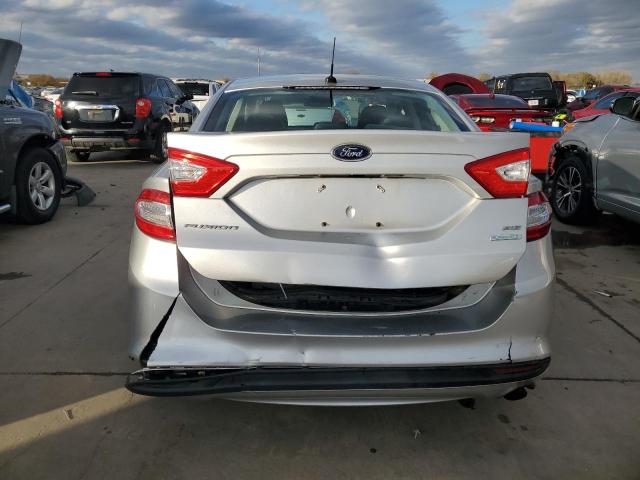 3FA6P0HR7DR254874 - 2013 FORD FUSION SE SILVER photo 6