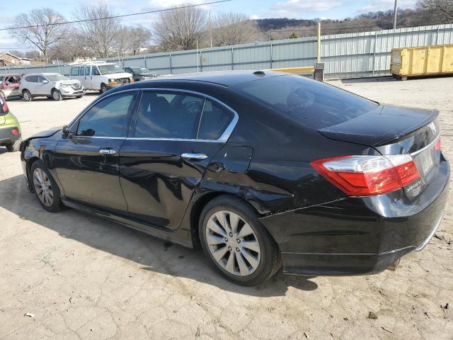 1HGCR3F84DA034512 - 2013 HONDA ACCORD EXL BLACK photo 2