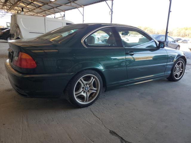 WBABN53481JU32088 - 2001 BMW 330 CI GREEN photo 3