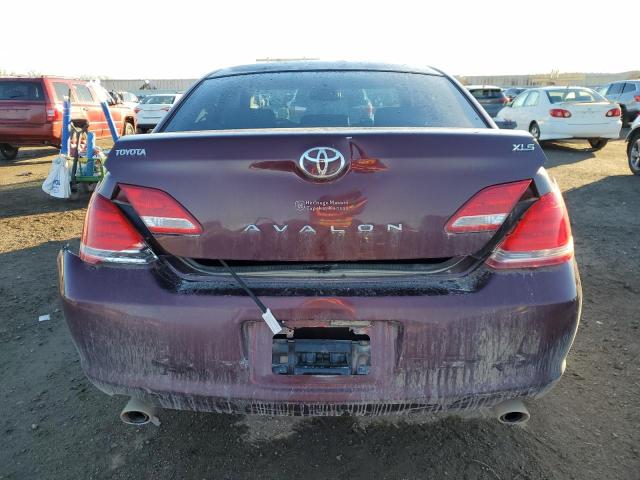 4T1BK36B47U222066 - 2007 TOYOTA AVALON XL BURGUNDY photo 6