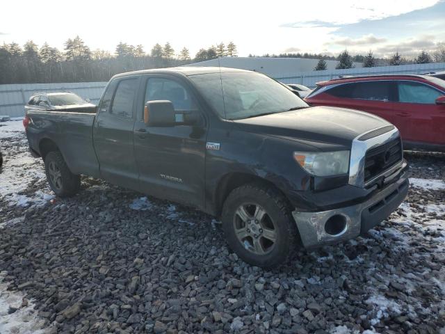 5TFCV54138X005193 - 2008 TOYOTA TUNDRA DOUBLE CAB BLACK photo 4