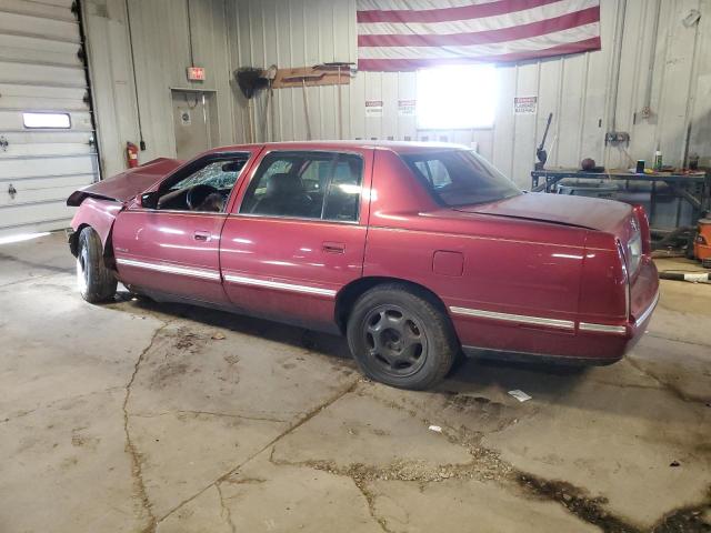 1G6KD54Y4WU733876 - 1998 CADILLAC DEVILLE BURGUNDY photo 2