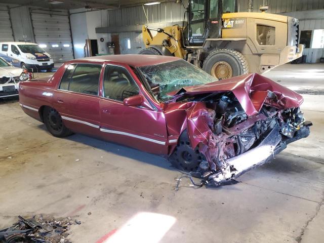 1G6KD54Y4WU733876 - 1998 CADILLAC DEVILLE BURGUNDY photo 4