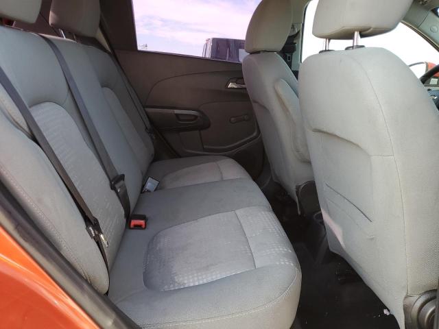 1G1JA6SH3C4152559 - 2012 CHEVROLET SONIC LS ნარინჯისფერი ფოტო 10