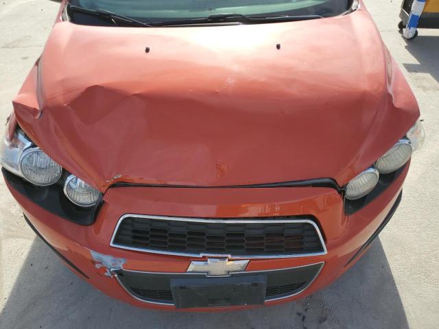 1G1JA6SH3C4152559 - 2012 CHEVROLET SONIC LS ORANGE photo 11