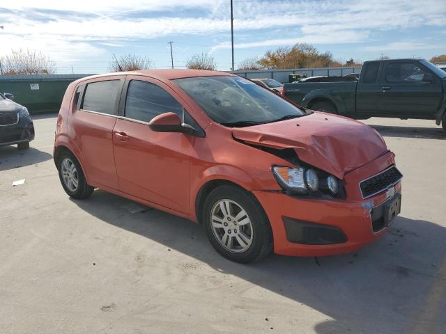 1G1JA6SH3C4152559 - 2012 CHEVROLET SONIC LS ORANGE photo 4