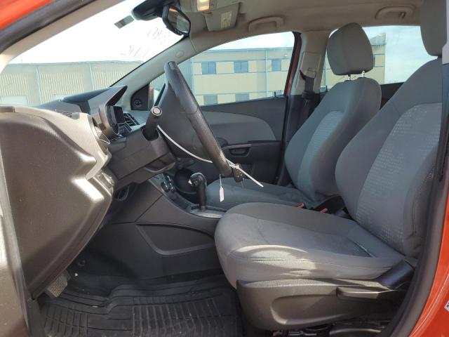 1G1JA6SH3C4152559 - 2012 CHEVROLET SONIC LS ნარინჯისფერი ფოტო 7