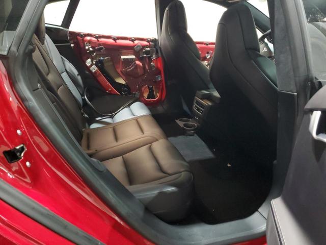5YJSA1E29JF293065 - 2018 TESLA MODEL S Կարմիր լուսանկար 10