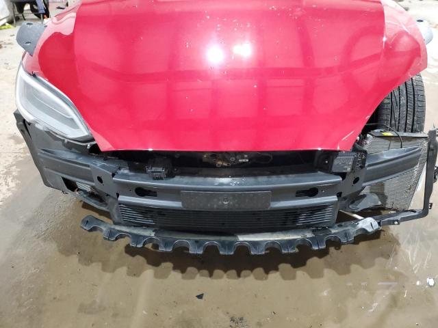 5YJSA1E29JF293065 - 2018 TESLA MODEL S Կարմիր լուսանկար 11