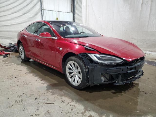 5YJSA1E29JF293065 - 2018 TESLA MODEL S Կարմիր լուսանկար 4