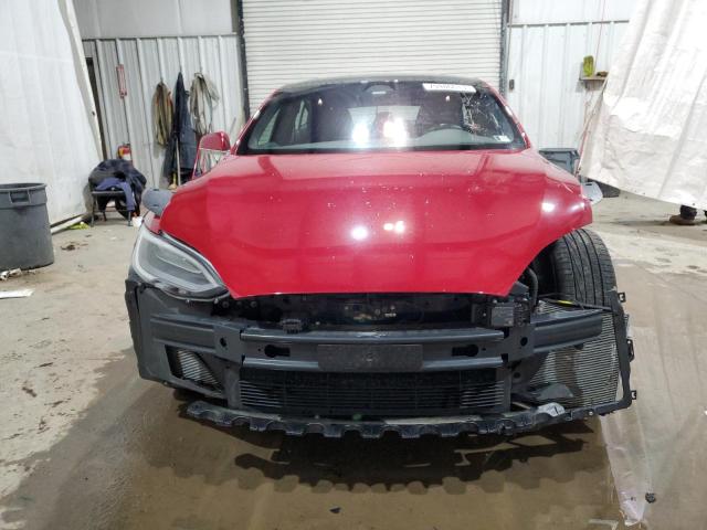 5YJSA1E29JF293065 - 2018 TESLA MODEL S Կարմիր լուսանկար 5