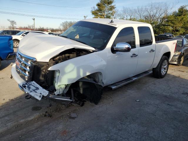 3GTP2VE3XBG358827 - 2011 GMC SIERRA K1500 SLE WHITE photo 1