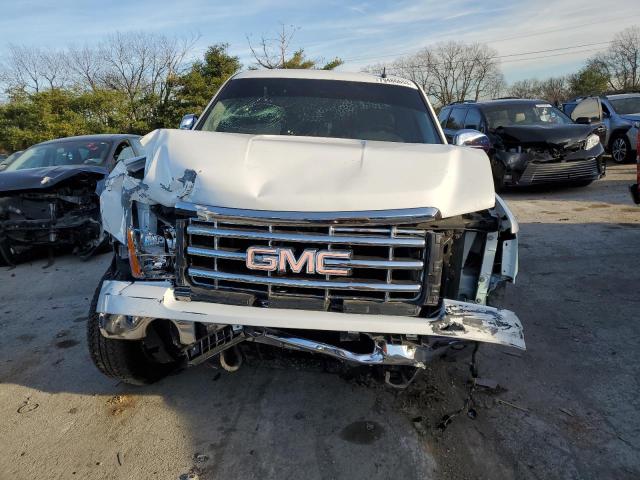 3GTP2VE3XBG358827 - 2011 GMC SIERRA K1500 SLE WHITE photo 5