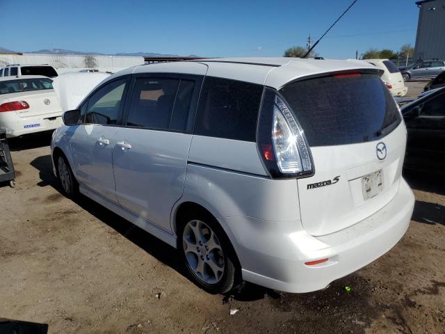 JM1CR2W32A0365409 - 2010 MAZDA 5 WHITE photo 2