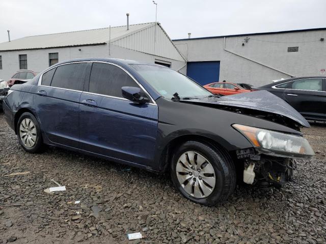 1HGCP26369A081374 - 2009 HONDA ACCORD LX BLUE photo 4