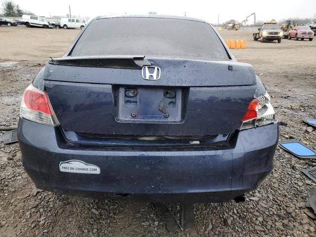 1HGCP26369A081374 - 2009 HONDA ACCORD LX BLUE photo 6