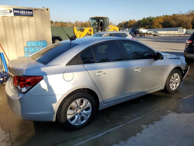 1G1PC5SH1C7131903 - 2012 CHEVROLET CRUZE LS SILVER photo 3