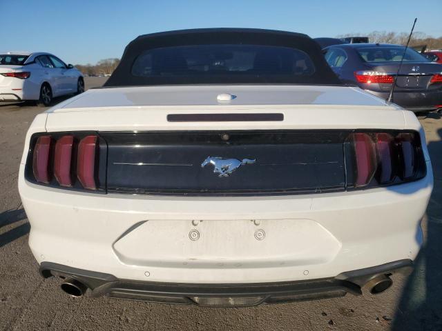 1FATP8UH0L5113029 - 2020 FORD MUSTANG WHITE photo 6