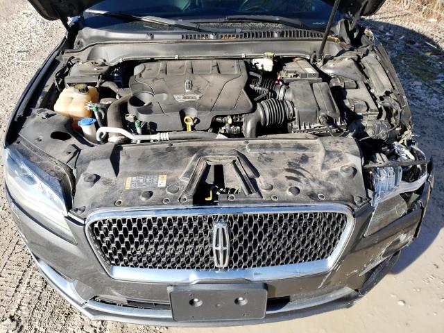 3LN6L5FC7HR611005 - 2017 LINCOLN MKZ RESERVE CHARCOAL photo 11