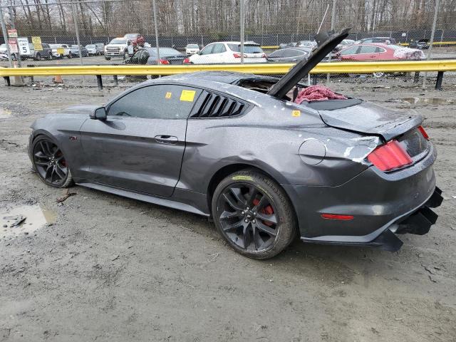 1FA6P8TH9H5286828 - 2017 FORD MUSTANG GRAY photo 2