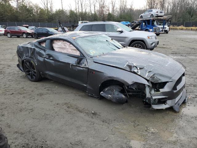 1FA6P8TH9H5286828 - 2017 FORD MUSTANG GRAY photo 4