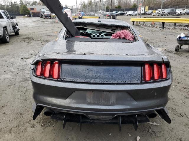 1FA6P8TH9H5286828 - 2017 FORD MUSTANG GRAY photo 6