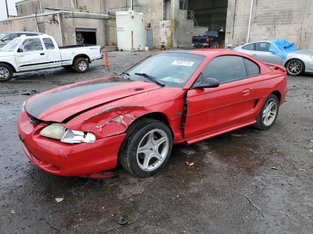 1FALP42X9TF148469 - 1996 FORD MUSTANG GT RED photo 1