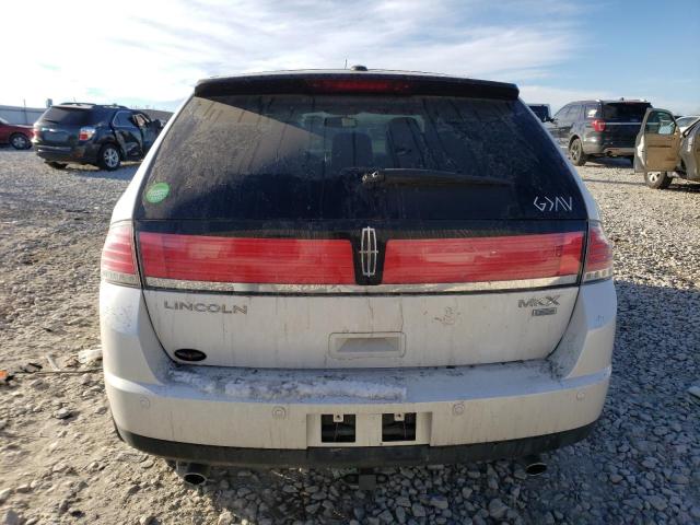 2LMDJ8JC7ABJ02501 - 2010 LINCOLN MKX WHITE photo 6