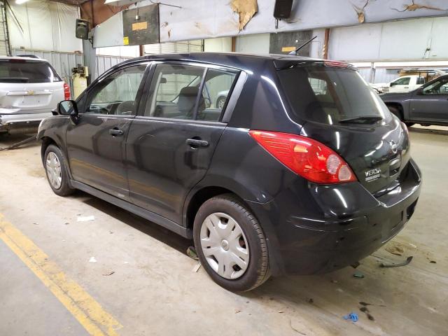 3N1BC1CP3AL372471 - 2010 NISSAN VERSA S BLACK photo 2