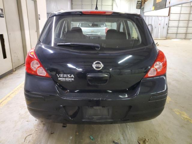 3N1BC1CP3AL372471 - 2010 NISSAN VERSA S BLACK photo 6