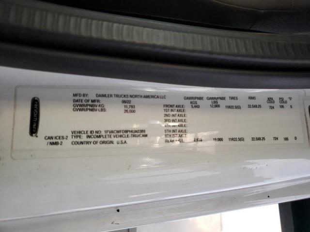 1FVACWFD8PHUA0389 - 2023 FREIGHTLINER M2 106 MEDIUM DUTY WHITE photo 10