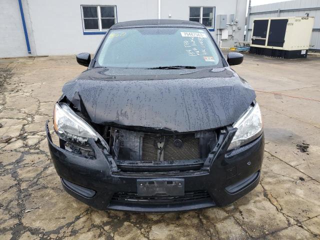 3N1AB7AP0FY348921 - 2015 NISSAN SENTRA S BLACK photo 5