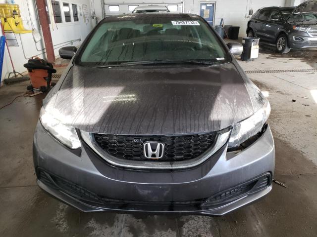 19XFB2F58EE028081 - 2014 HONDA CIVIC LX GRAY photo 5