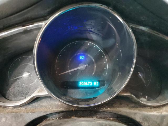 1G1ZE5E18BF240364 - 2011 CHEVROLET MALIBU LTZ ლურჯი ფოტო 9