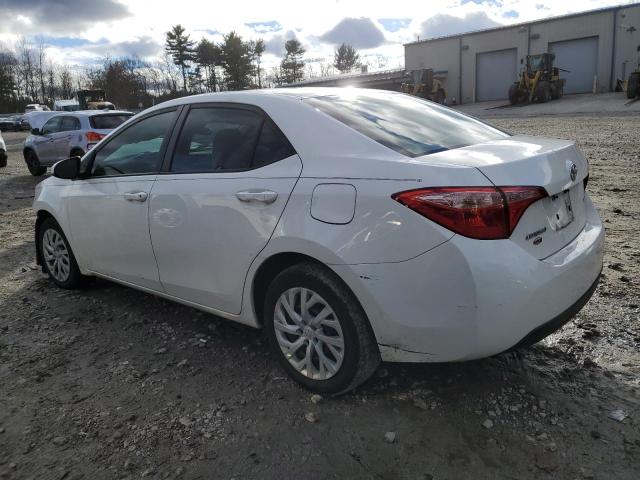 5YFBURHE7KP949748 - 2019 TOYOTA COROLLA L WHITE photo 2