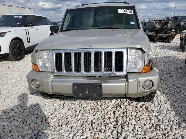 1J8HG58P17C672521 - 2007 JEEP COMMANDER LIMITED TAN photo 5