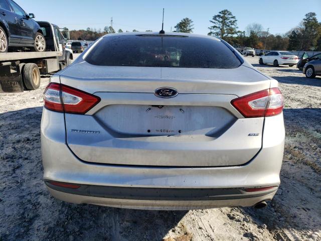 1FA6P0H7XF5130196 - 2015 FORD FUSION SE BLUE photo 6