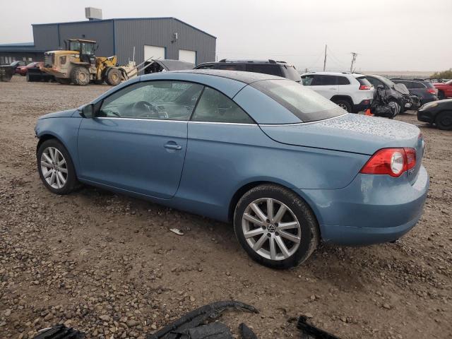 WVWBA71F59V011156 - 2009 VOLKSWAGEN EOS TURBO BLUE photo 2